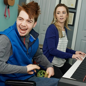 Certified music therapists